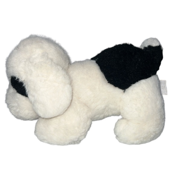 APPLAUSE BRAVO WHITE BLACK BAXTER PUPPY DOG STUFFED ANIMAL PLUSH TOY - Picture 2 of 7